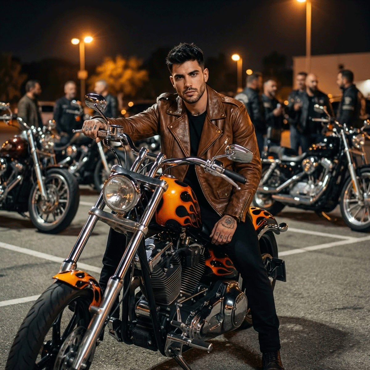 Biker Oro Viejo