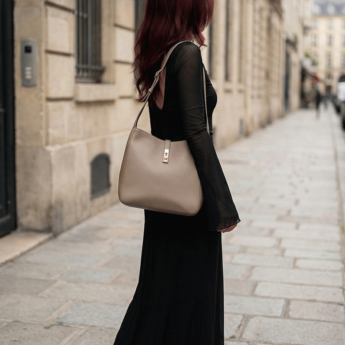 Bolso Cibeles taupe