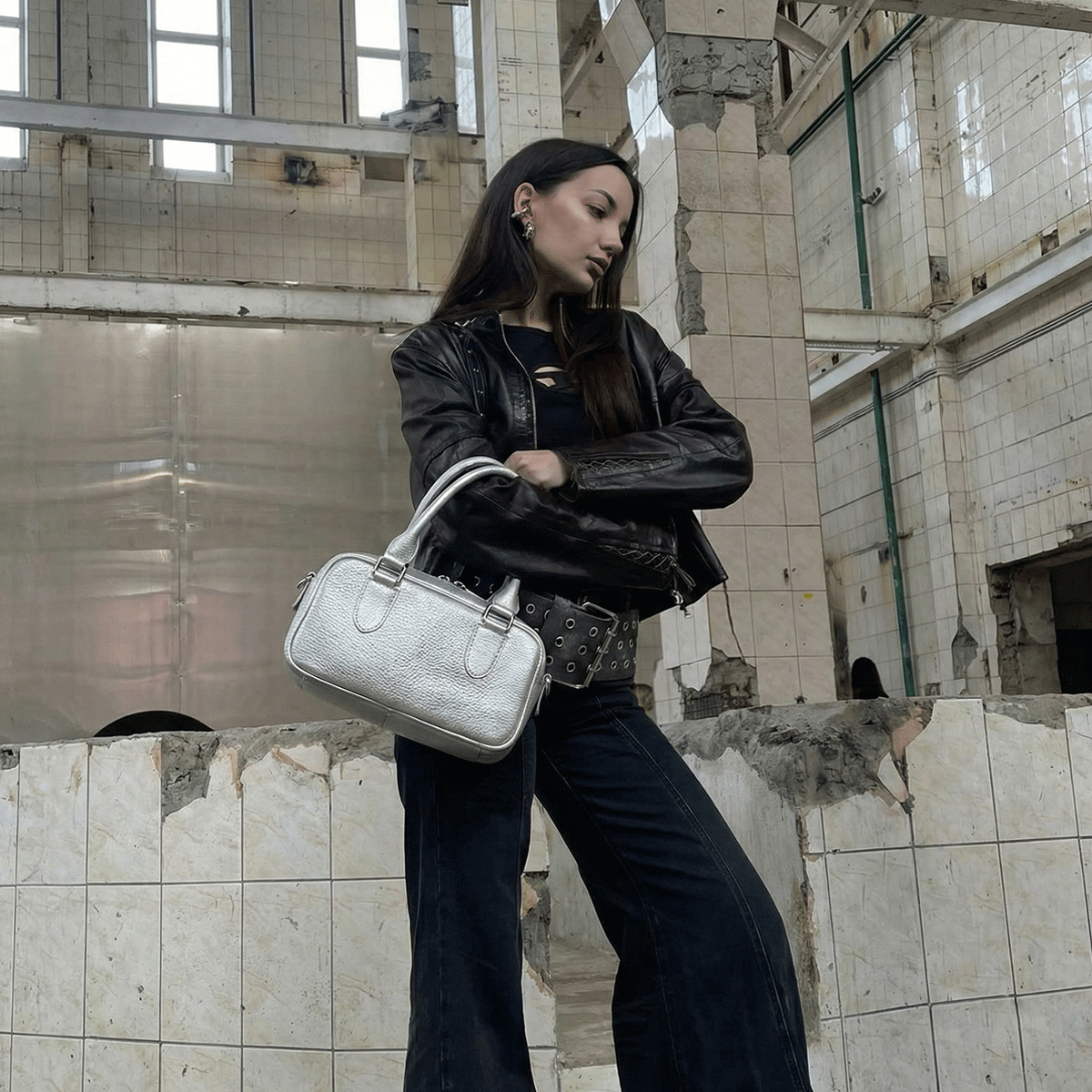 Bolso Lisa Plata