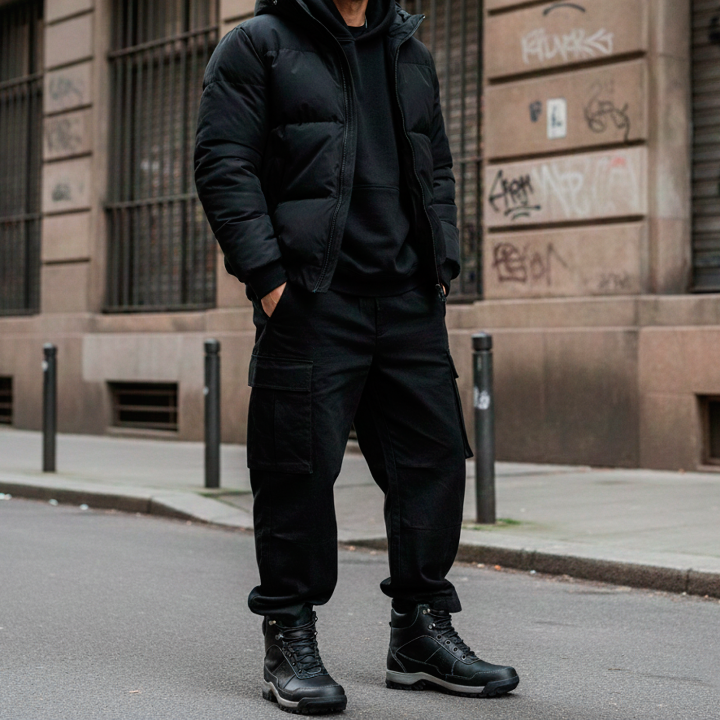 Botas Toil Negro