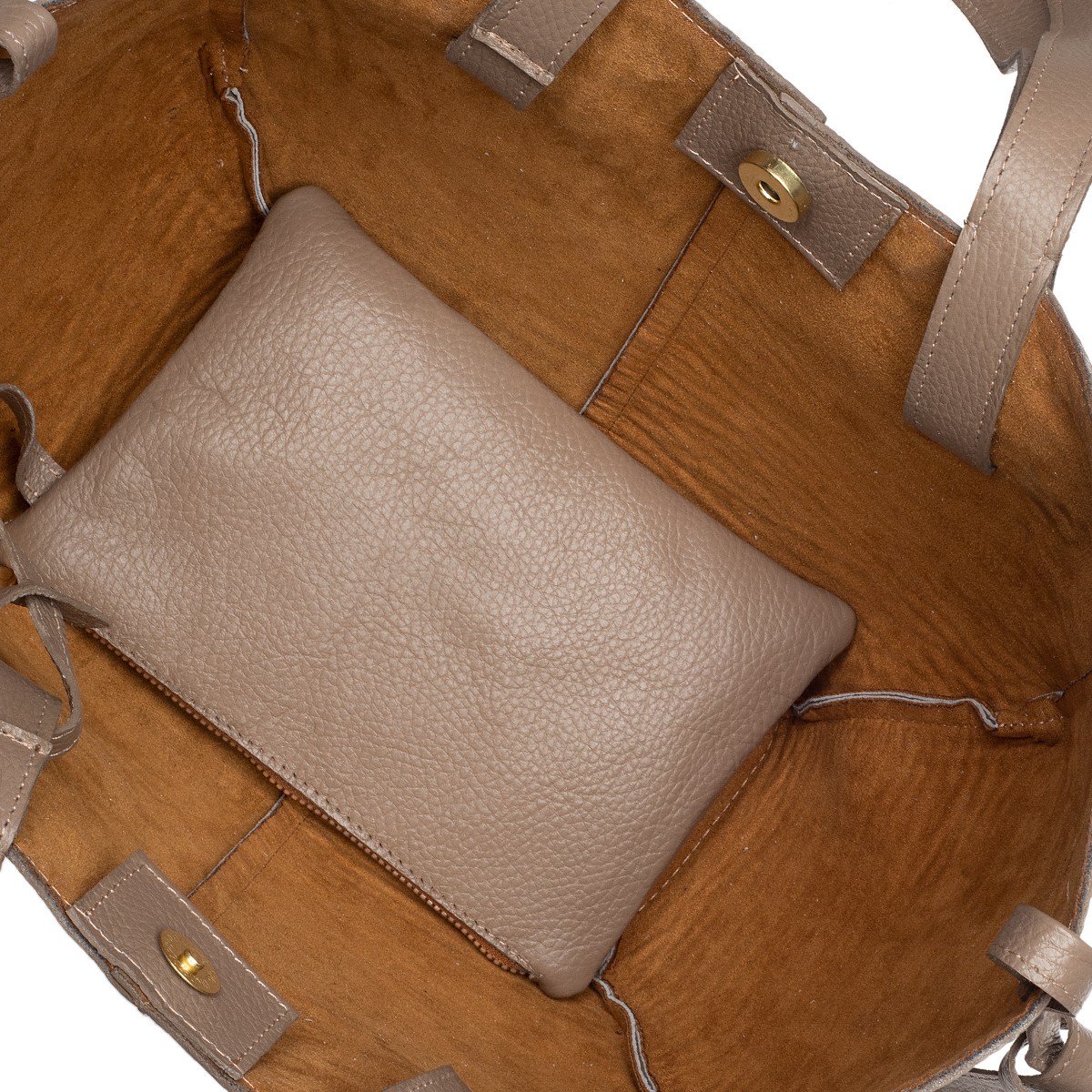 Bolso Aura taupe