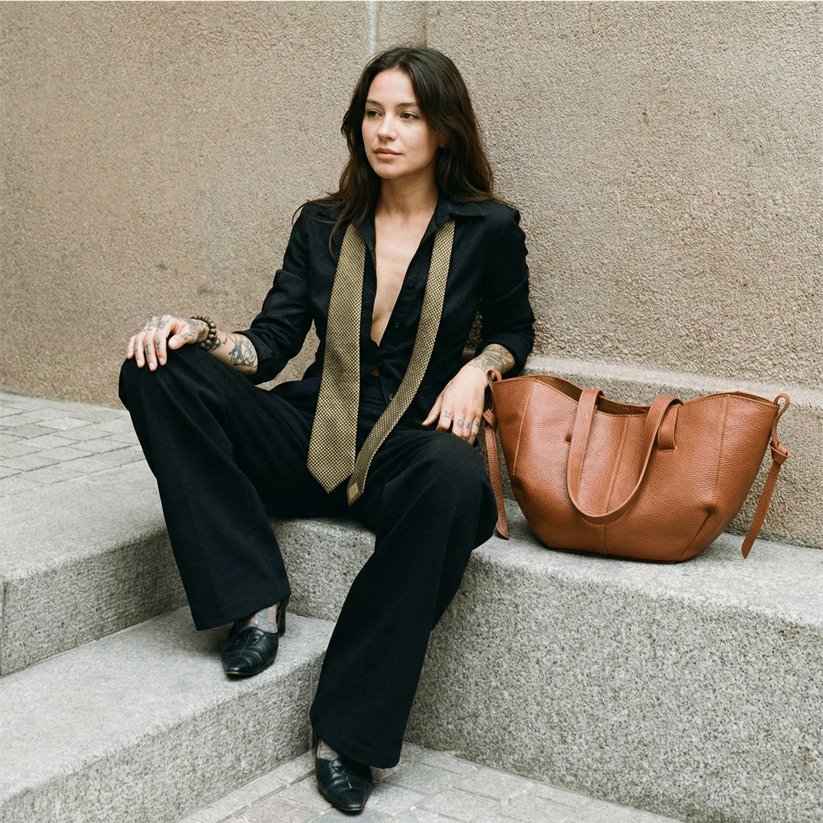 Bolso Aura miel