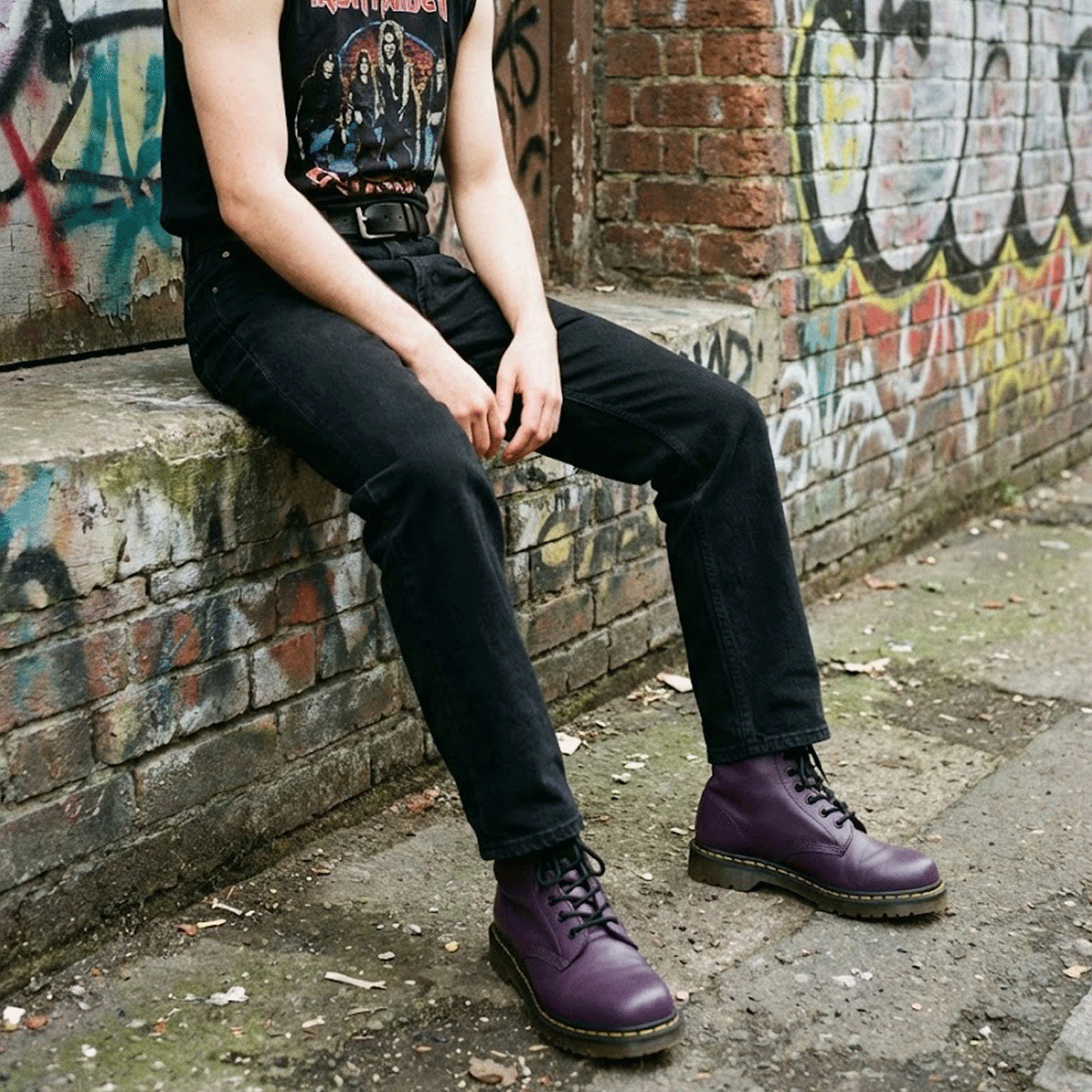 Botas England Morado