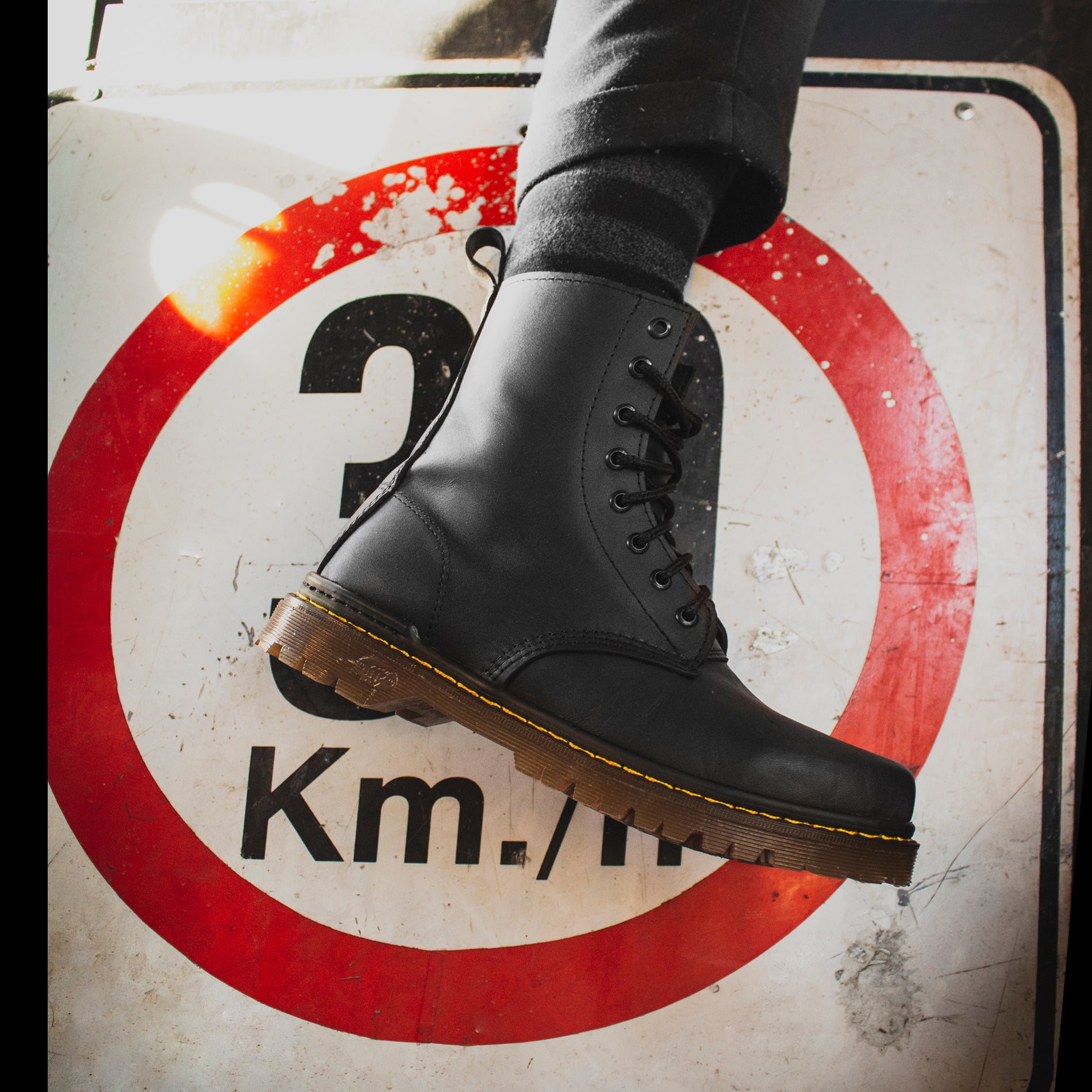 Botas England Dama Negro